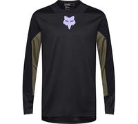 Fox Men's Herren Defend Park Trikot, Black, S Cycling Jersey, S