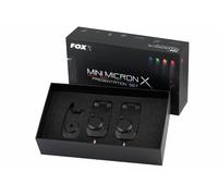 Fox International Mini Micron X 2 Rods Bite Alarm Black