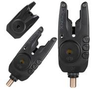 Fox International Mini Micron X 2 Rods Bite Alarm Black