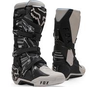 FOX Motion Diffuse Special Edition Motocross Boots, black/grey, size 6