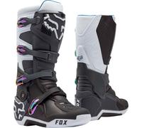 FOX Motion Motocross Boots, black/white/grey, size 14