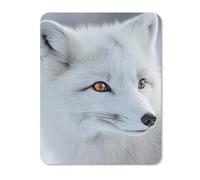 Fox Mouse Pad with Stitched Edges Non Slip Mousepad Desk Mat for Office Gaming