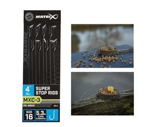 Fox MXC-3 Super Stop Rigs 15cm/6ins (16) Fishing Hook Rig
