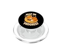 Fox Nap In Progress PopSockets PopGrip for MagSafe