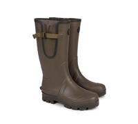 Fox Neoprene Lined Camo Khaki Rubber Boot