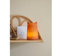 Fox Night Light brown medium solid with design