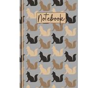 Fox Notebook: Cute Fox Lined Journal, The Perfect Novelty Fox Gift for a Anyone Who Loves Foxes, Wildlife or Woodland Animals - Grey