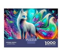 Fox of Cosmos Jigsaw Puzzles 1000 Pieces - Vibrant Image - High Grade Paper 52x38cm/1000pcs