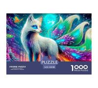 Fox of CosmosDynamic Jigsaw Puzzles for Adults Offering 1000 Advanced And Challenging Puzzle Games Designed for Both Women And Men - These High-Engagement Jigsaw Puzzles Are Perfect for Adults And Ki