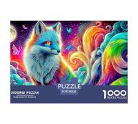 Fox of LightMasterful 1000-Piece Jigsaw Puzzles for Adults A Complete Set of Challenging Educational Puzzle Game Pieces - An Intellectually Stimulating Gift for Adult And Teenage Enthusiasts Age 12 Y