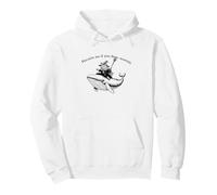 Fox on Whale Perceive me if you dare, mortals Meme Pullover Hoodie