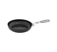 FOX Outdoor Camp Fire Frying Pan With Foldable Handle Small Black Silver