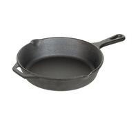 Fox Outdoor Cast Iron Frying Pan Fire Cooking Handle 26cm Black Camp