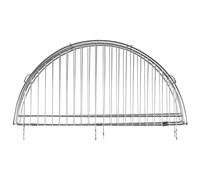 Fox Outdoor Round Folding Grill Outdoor Camping Cooker Cooking Stainless