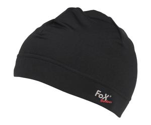 Fox Outdoor Run Hat Mens Winter Running Cap Warm Fleece Quick Drying Black