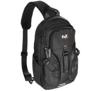 Fox Outdoor Shoulder Bag Travel Sling, black