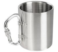 Fox Outdoor Stainless Steel Double-Walled Cup With Carabiner