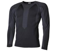 Fox Outdoor Thermal Undershirt Breathable Stretchy Fabric Quick Dry Black