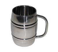 Fox Outdoors Barrel Mug Double Walled Insulated Stainless Steel 1Ltr