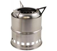 Fox Outdoors Compact Solid Fuel Cooking Stove Forest Stainless Steel