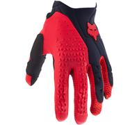 FOX Pawtector Motocross Gloves, black-red, size 2XL for Men