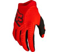 FOX Pawtector Motocross Gloves, black-red, size 2XL for Men