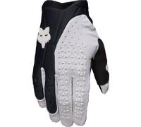 FOX Pawtector Motocross Gloves, black/white, size XL