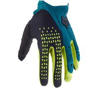 FOX Pawtector Motocross Gloves, blue, size S