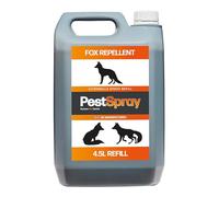 Fox PestSpray, Fox Repellent for Gardens, Natural Fox Repellent Spray, Fox deterrents for Gardens UK (4.5L)