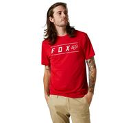 FOX PINNACLE SS TECH Men's T-Shirt flame red S