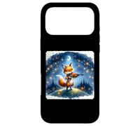 Fox Playing Violin Beneath The Stars With Fireflies. Hill Case for iPhone 17 Pro Max