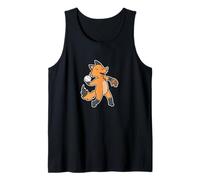 Fox Plays Baseballl Tank Top