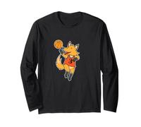 Fox Plays Basketball Long Sleeve T-Shirt