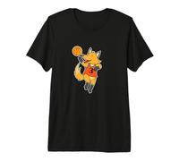 Fox Plays Basketball Premium T-Shirt