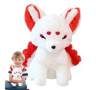 Fox Plush Doll - 38x30x20cm Short Plush Figure Feature, Soft Pillow Toy, Smooth Texture Gift Set | Kids Holiday Birthday Playtime Fantasy Creature Snuggle Comfort Companion CuteDecor PlushFeel