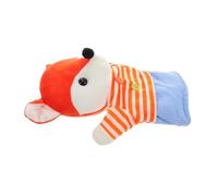 Fox Plush Hand Puppet for Storytelling and Role Play Adorable Cartoon Animal for Parent Interaction Soft and Charming Plush Design