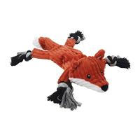 Fox plush toys for dogs with rope Nobby Pet