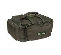 Fox Rage Predator Carryall | Pike Fishing Carryall | Multiple Compartments and Pockets | 2 Tackle Boxes Included | Padded Carry Strap | Customisable Main Compartment | 62cm x42cm x30cm | Code FLU008