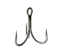 FOX PREDATOR Treble Hooks for Pike Deadbaiting and Lure - BARBED SEMI BARBLESS Size 2 4 6 8 (Barbed, 8)