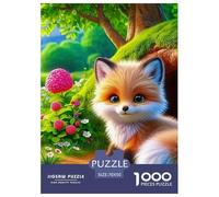 Fox Premium Paper Jigsaw Puzzle for Relaxed Family Gatherings, Expressing Fantasy through A Smooth Assembly Rhythm That Feels Engaging And Reassuring 70x50cm/1000pcs