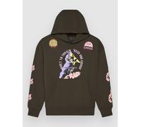 Fox Pro Circuit Oversized Fleece Hoodie military XXL