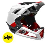 Fox Proframe FullFace MIPS MTB Helmet Blocked Black/White