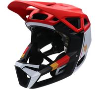 FOX PROFRAME RS CLYZO downhill helmet red-white L