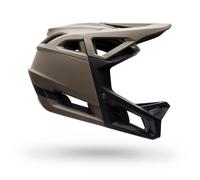 Fox Proframe Solid Full Face Mountain Bike Helmet in Nutmeg Brown L