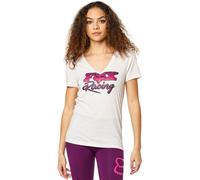 FOX QUALIFIER SS TEE Women's T-Shirt white-light pink S