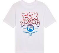FOX Racewear Ladies T-Shirt, white-red-blue, size S for Women