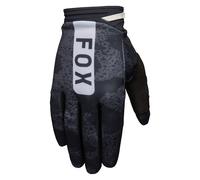 FOX Racing 180 BNKR v27 MX Gloves (Black/Silver Camo)