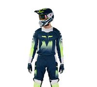 Fox Racing 180 FLORA MOTOCROSS JERSEY, DARK INDIGO, Small