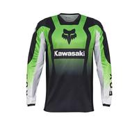 FOX 180 Kawasaki Motocross Jersey, green, size M for Men
