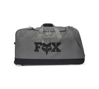 Fox Racing 180 Roller Gear Bag, 40L Motocross Wheels Equipment Bag with Detachable Padded Shoulder Strap, Pewter, Handmade, 180 Roller Gear Bag